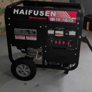 12kW Single Phase Portable 2-in-1 Petrol and LPG Generator Experience the ultimate power solution with this versatile 12kW portable generator designed for both petrol and LPG operation. Perfect for home, industrial, or outdoor use, it combines high performance with convenience. Key Features: Dual Fuel Capability: Operates on both petrol and LPG, offering flexibility and cost-effectiveness. High Power Output: Delivers a maximum of 12kW, ideal for running multiple appliances, tools, or heavy equipment. Single Phase: Suitable for a wide range of applications requiring single-phase power. Portability: Equipped with durable wheels and handles for easy transportation. Electric Start: Hassle-free starting with an electric ignition system. Durable Construction: Built with a robust frame and high-quality components for reliable performance in tough conditions. Fuel Efficiency: Optimized to provide longer runtimes on both fuel types. Safety Features: Includes overload protection, low oil shutoff, and safety valves for secure operation. Applications: Home backup during power outages Outdoor events and camping Construction sites Small-scale industrial use This generator is a reliable, efficient, and versatile power source, making it a must-have for various power needs.